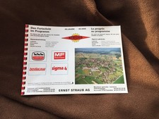 Carraro Nuovo 520  - 1020 Straub STRAKO AG Traktoren Prospekt + 1980er Jahre