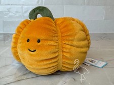 Jellycat Vivacious Pumpkin - NWT New w Tags - Halloween Fall - Retired Authentic