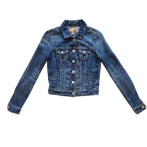 Veste En Denim Garage Pour Femme - Taille XS/TP, Occasion En Très Bon état, Style Décontracté