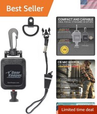 CB Radio Microphone Keeper: Durable Retractable Mic Holder for Safe Driving