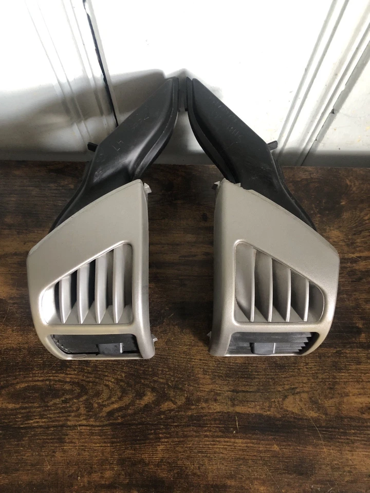 Chevy Colorado GMC Canyon 2004-2012 plateado tablero ventilaciones de aire par izquierdo y derecho OEM Foto 4 de 4