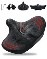 2026 NEW Oversized Bike Seat for Men and Women, Extra Wide Bicycle Seat Cushion,