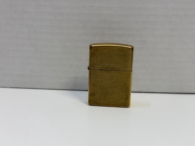 Vintage ZIPPO Commemorative Solid Brass Lighter - Untested | eBay