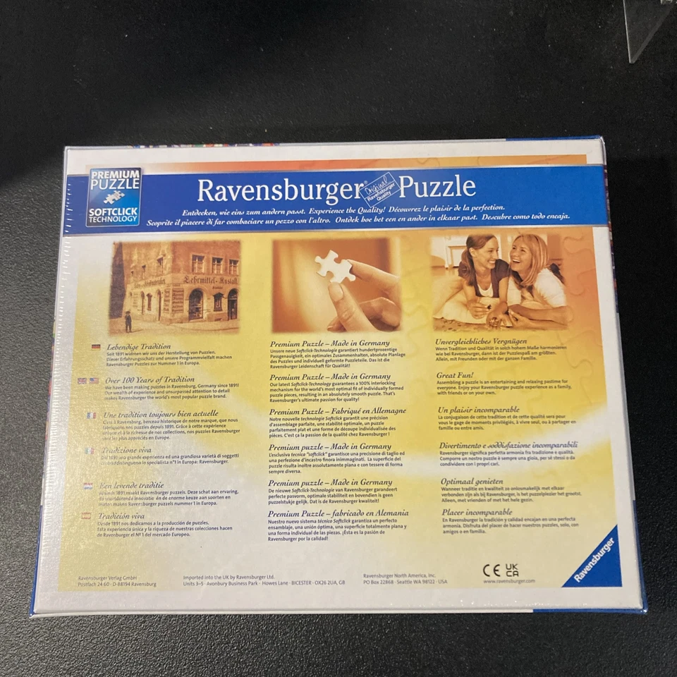 Hello Kitty Kat Doggie 2 x 500 большой ПК пазлы новый Ravensburger 20 x 27 804498 - Изображение 4 из 4