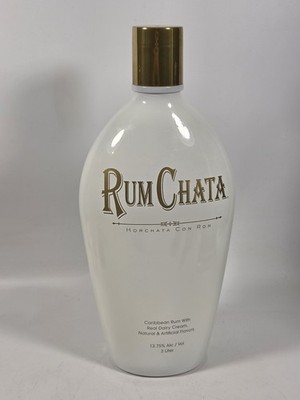 Rum Chata 3 Liter Sales Display Advertising Large Jumbo Glass Bottle EMPTY