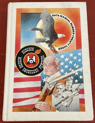 Hodgdon Modern Smokeless Powders Data Manual No. 23 VTG Hardcover 2nd Print 1979