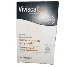 Viviscal Man Hair Health Supplement 60 Tabs exp 6/2027