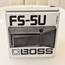 Boss FS-5U  Footswitch Momentary / Unlatched Switchable Polarity CLEAN + TESTED
