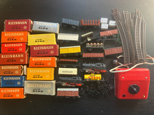 Kleinbahn Lot 2 Locomotives, 15 Cars, 20 Track, 13 Boxes  Controller