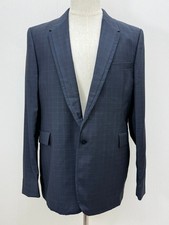 Paul Smith Mens Stylish Blazer Smart Casual Formal Blue Jacket Size XL