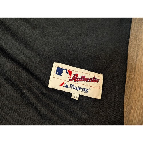 Maglia nera Ichiro Suzuki Mariners Majestic taglia 52 MLB baseball - Foto 3 di 4