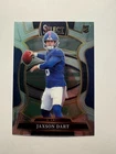 2025 Panini Select - Concourse Jaxson Dart #93 Silver Prizm (RC) - Giants - FS