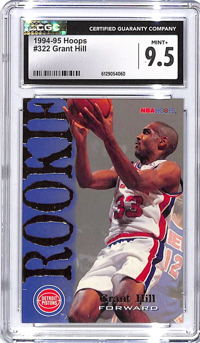 Grant Hill Basketball Grade 10 Rookie Sports Trading Cards