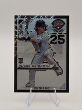2025 Panini Prospect Edition Holo Black Velocity #115 Chase Meidroth (RC) 18/39