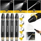 4 / 2 Pack Home High-Pressure Car Wash Water Gun with Booster Nozzle