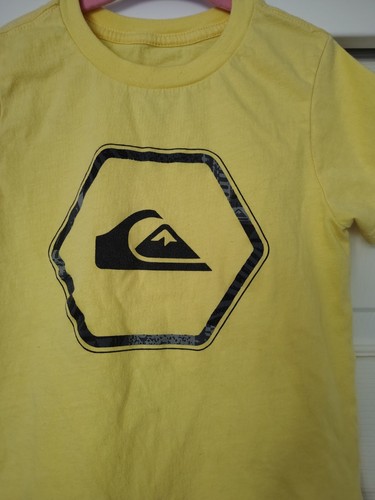 Quicksilver Boy's Short Sleeve Logo Tee Size 5 - Picture 2 of 4