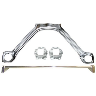 Monte Carlo Bar/ Export Brace Kit Straight Chrome Mustang 1965-1966 - NEW - SALE