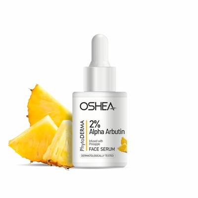 Oshea PhytoDERMA Gesichtsserum Männer & Frauen 2 % Alpha Arbutin reduziert...