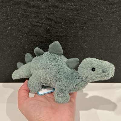 AUTHENTIC❗️Jellycat mini fossilly stegosaurus dino- NWT Retired