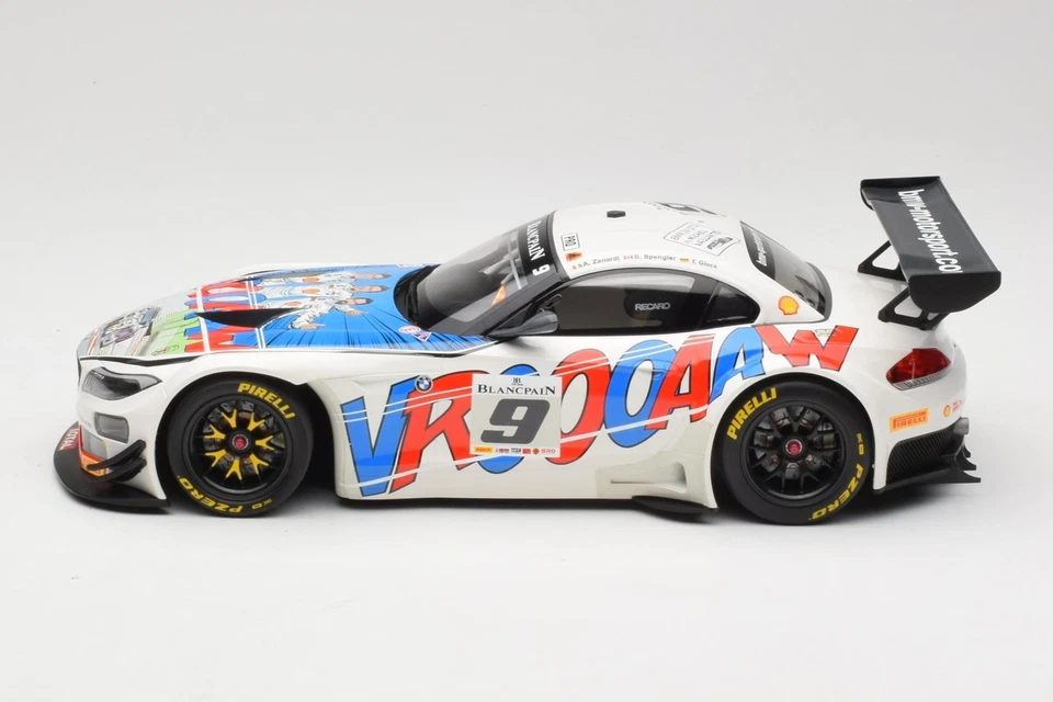 151152309 BMW Z4 E89 GT3 n9 Roal Motorsport A.Zanardi / B.Spengler 24h Spa 2015 - Immagine 3 di 4