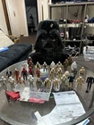 Vtg STAR WARS DARTH VADER CARRYING CASE Lot 30 ACTION FIGURES 1970s 1980s Jedi