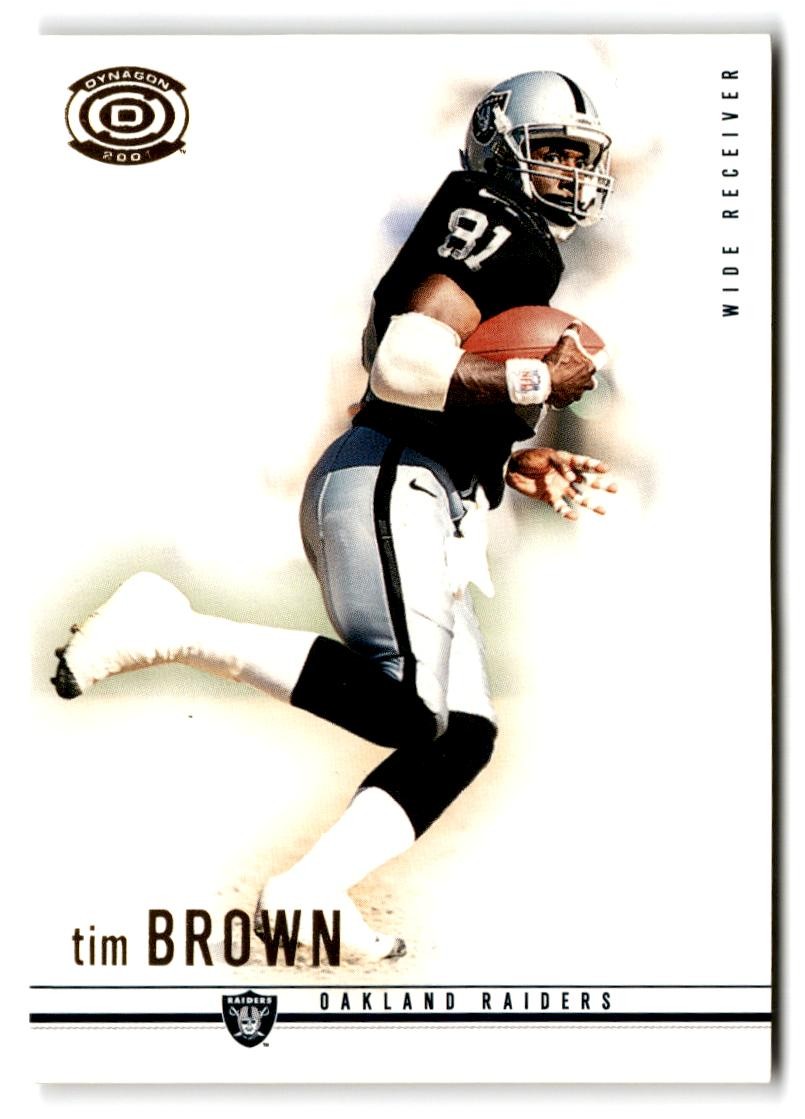 2001 Pacific Dynagon #67 Tim Brown Retail