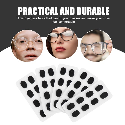 60 Pairs Non-Slip Nose Pads Glass for Eyeglasses Protector Cushion - Picture 2 of 12