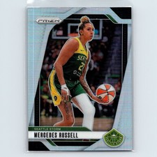 2024 Panini Prizm WNBA Mercedes Russell #109 Silver Prizm Seattle Storm