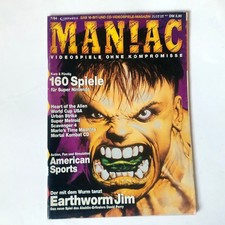 Man!ac Maniac M! Games Videospielmagazin Juli 7 / 1994 FM Towns Marty