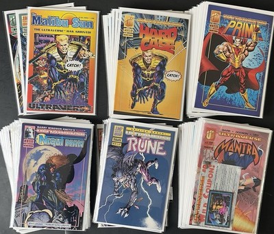 Malibu Ultraverse Lot (of 98) #1 NM Night Man Rune Prime Mantra Strangers + More