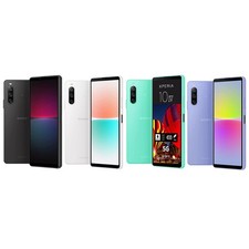 Nuovo Sony Xperia 10 IV (5G) 128GB Smartphone Sbloccato Nero/Bianco/Verde/Viola