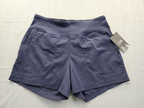 New Mountain Hardwear Dynama 2 Shorts Womens Small Hiking Navy Blue Soft Stretch
