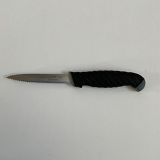  Schraf 4" Serrated Paring Knife with TPRgrip Handle