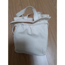 Taeyoung Korean Canvas Tote Bag, Mini Eco Bag, Ivory
