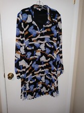 Ladies plus size pleated tunic/dress by NINE WEST size XXL