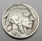 1917 S INDIAN HEAD "BUFFALO" NICKEL   *G - GOOD*   *FREE SHIPPING*