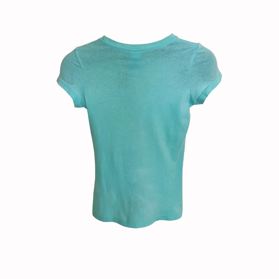 Camiseta Turquesa Paul Frank Juluis Friends Gráfica Niñas Jóvenes Juniors Talla XXS Foto 2 de 4