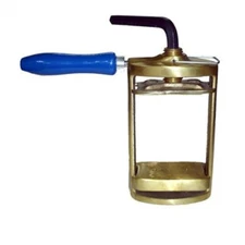 BesQual Two Flask Denture Compress - Bronze Metal, Durable