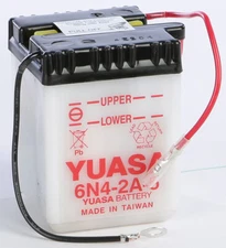 Yuasa Conventional 6V Dry Battery 6N4-2A-5 YUAM2645A
