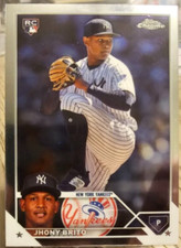 2023 Topps Chrome Update Jhony Brito RC #USC81 New York Yankees