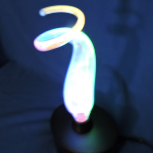 Lumisource Electra Spiral Sculptured Plasma Motion Art Lamp Light Corded Tested - Picture 4 of 21