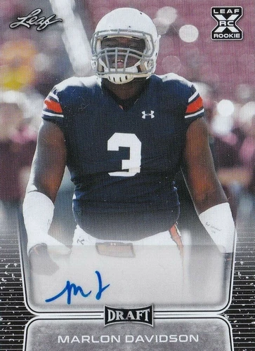 2020 Leaf Draft Marlon Davidson #BA-MD1