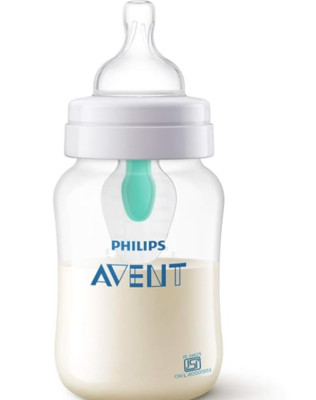 Philips Avent Anti-colic Bottle with AirFree vent 4oz 1pk, SCF400/14