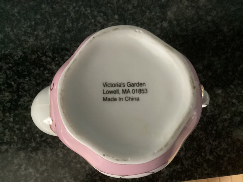 Rose Teapot Victoria's Garden Lowell, Ma eBay