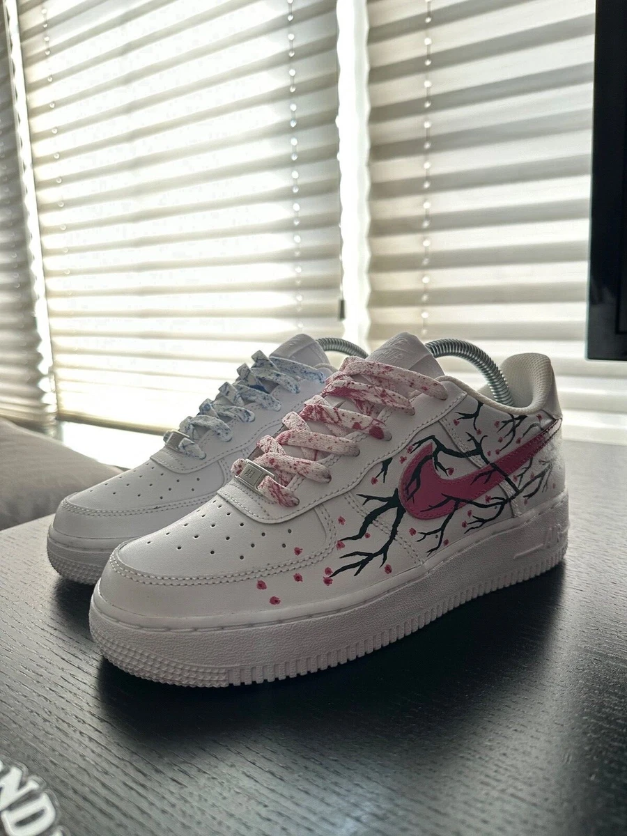 Cherry Blossom Custom Air Force 1 Sneakers