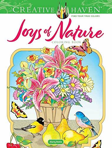 Creative Haven Joys of Nature Coloring Book by Marty Noble NEW - Image 7