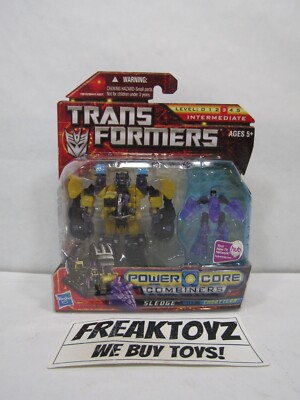 Transformers Sledge Throttler Power Core Combiners 2010 (Damaged Box)