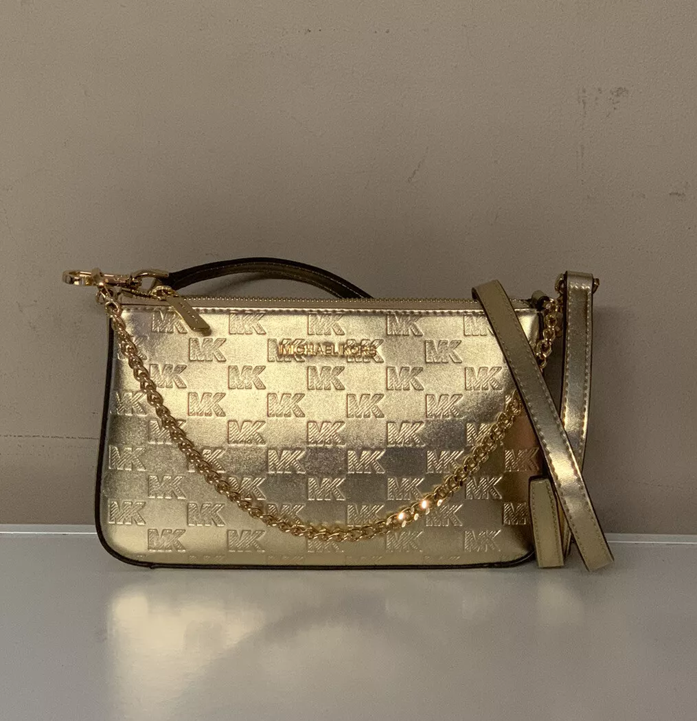 Michael kors jet set pale gold sale