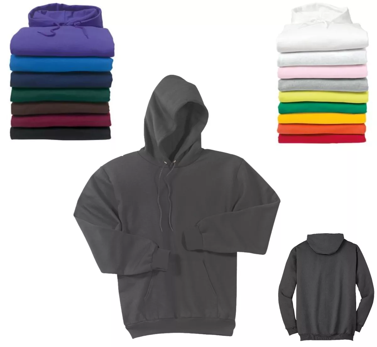 4xlt top black hoodie