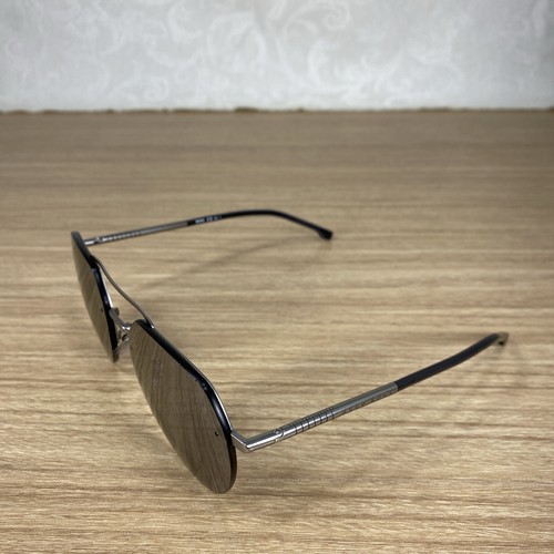 HUGO BOSS Mens Sunglasses 1142/F/S R81T4 59 020145 TITANIUM TEMPLE - Picture 2 of 19
